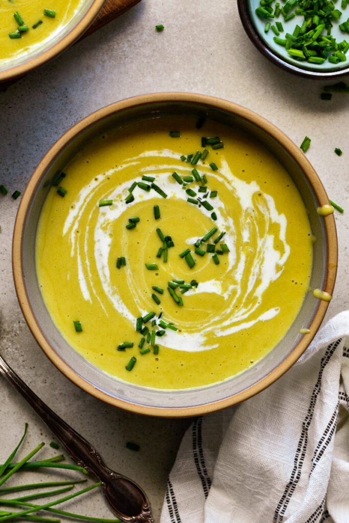 Creamy Leek Potato Soup