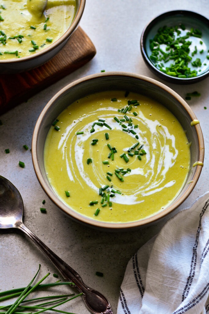 Creamy Leek Potato Soup