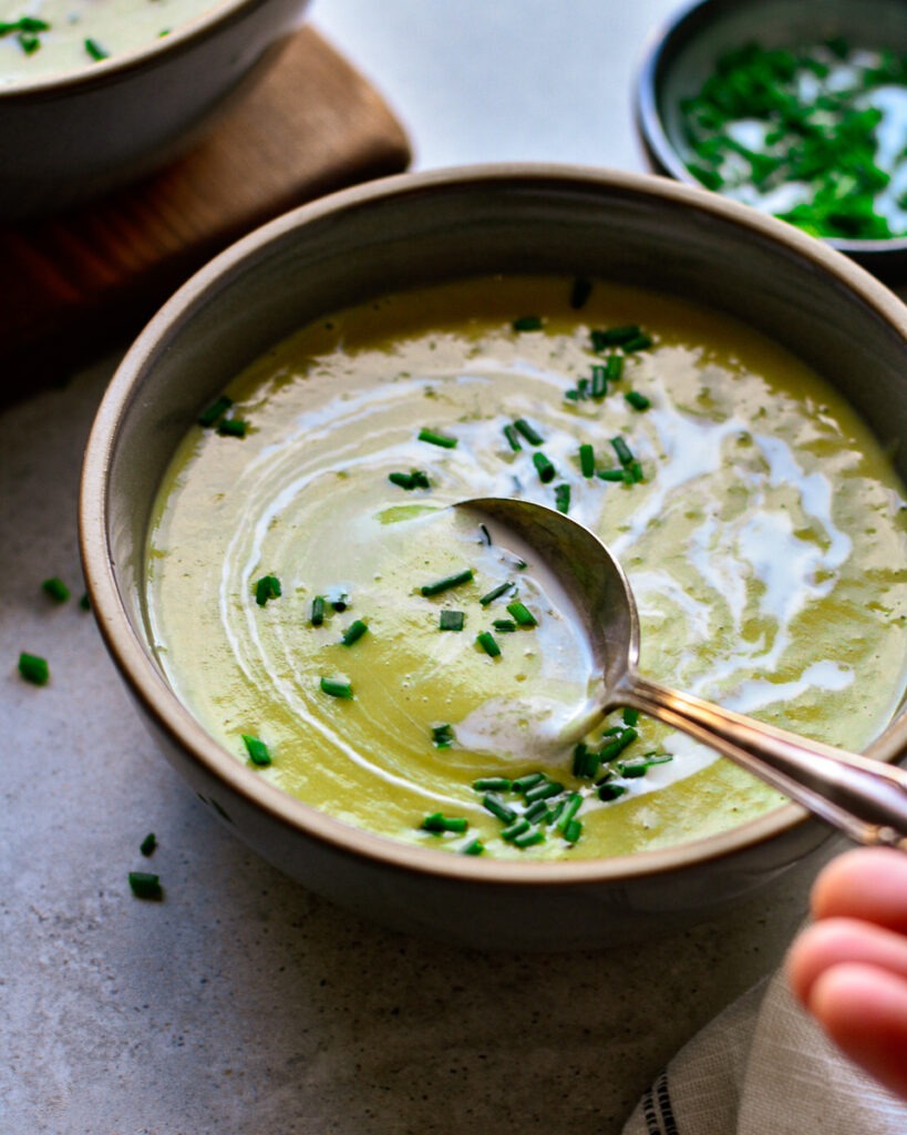 Creamy Leek Potato Soup