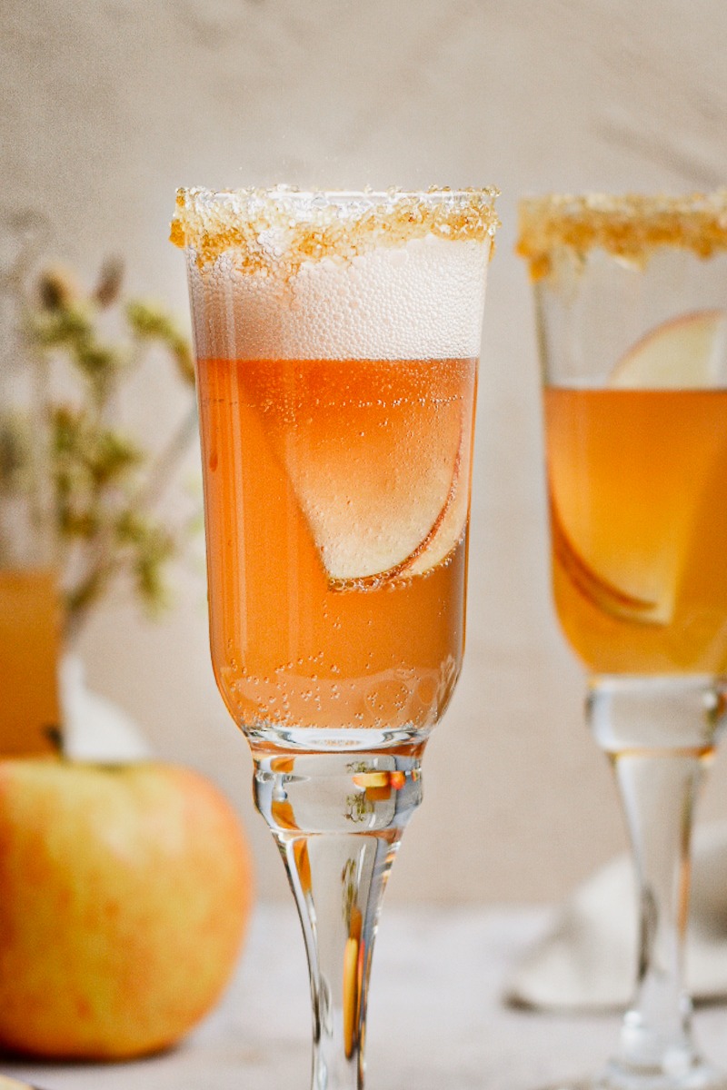 Apple Cider Mimosas
