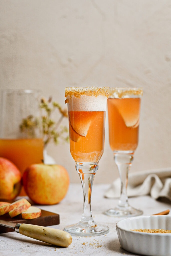 Apple Cider Mimosas