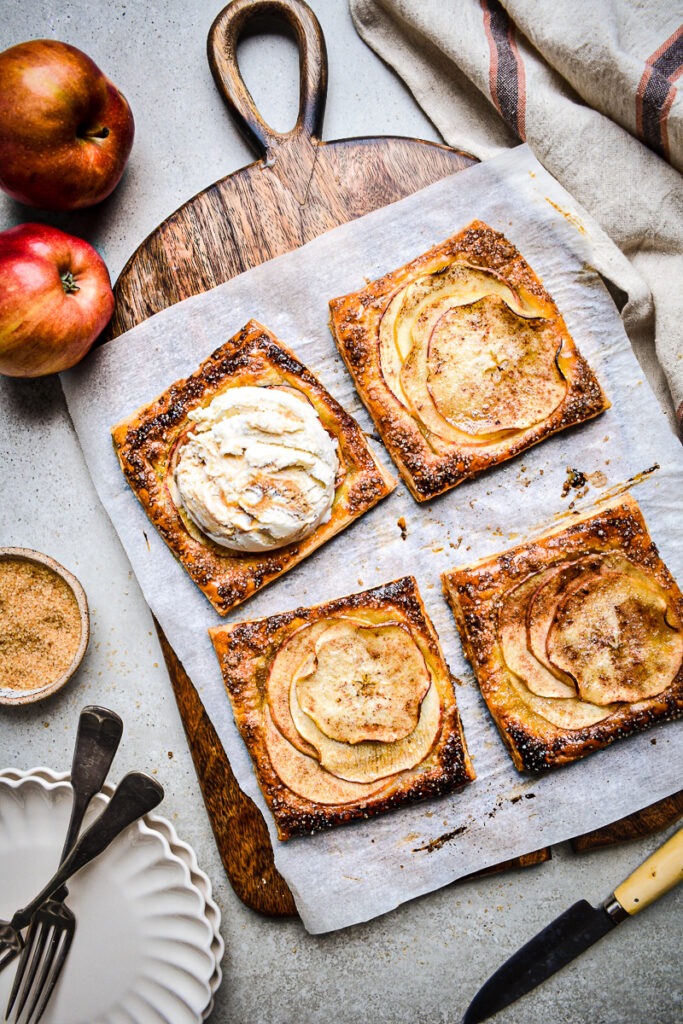 Easy Apple Tartelettes