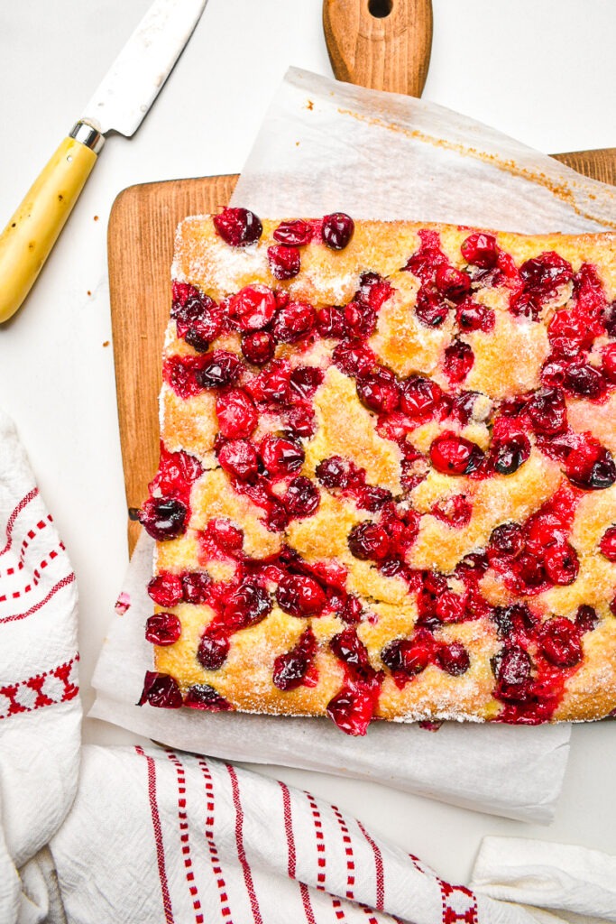 Orange Cranberry Torte