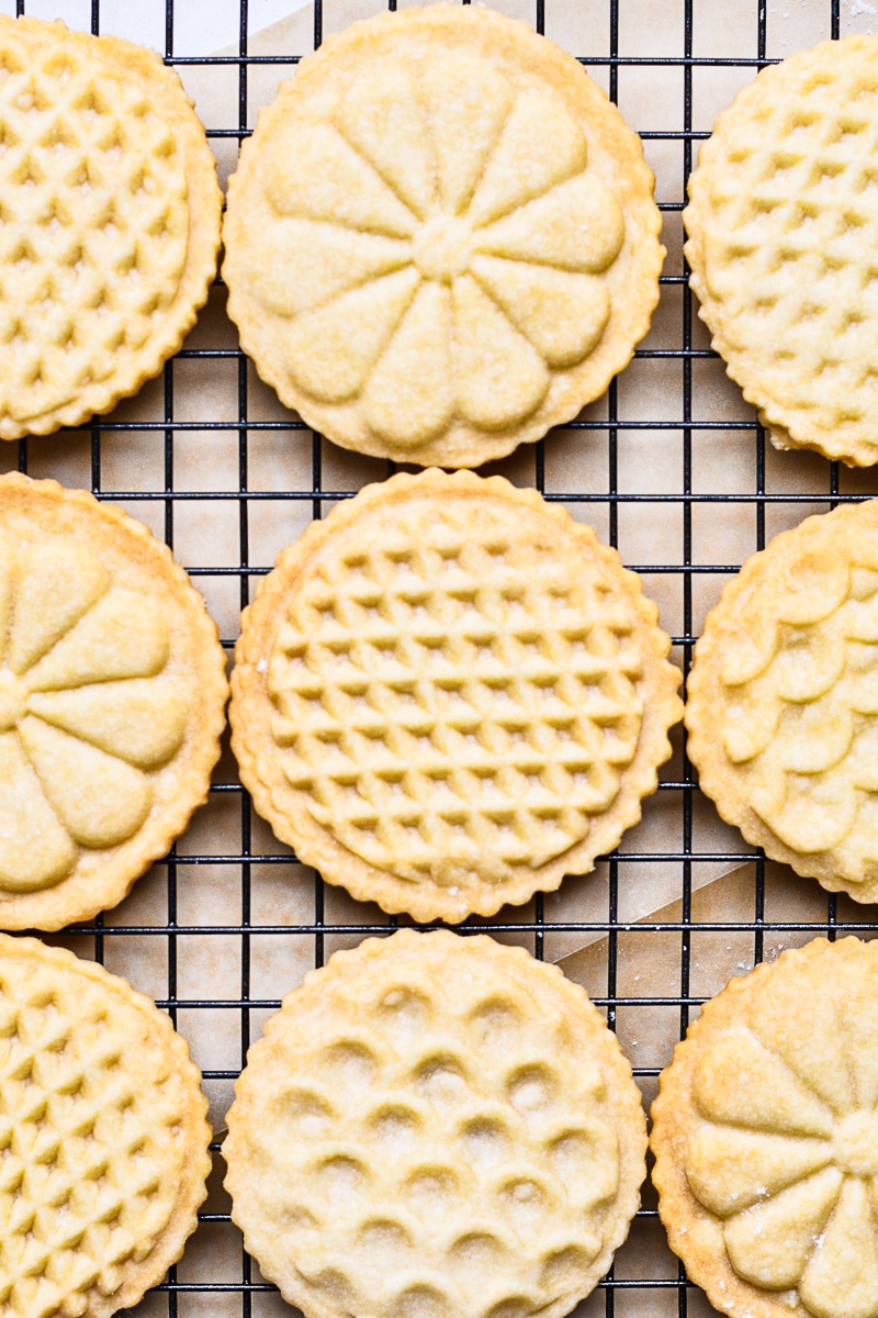 Stamped Shortbread Cookies