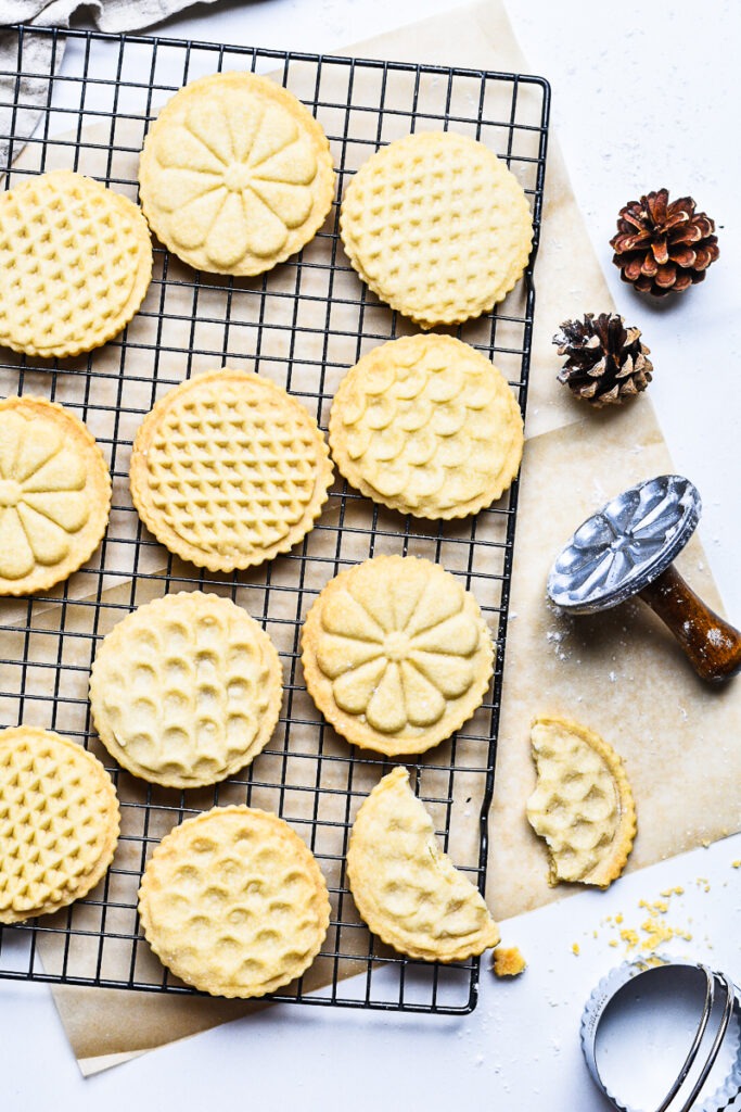Stamped Shortbread Cookies