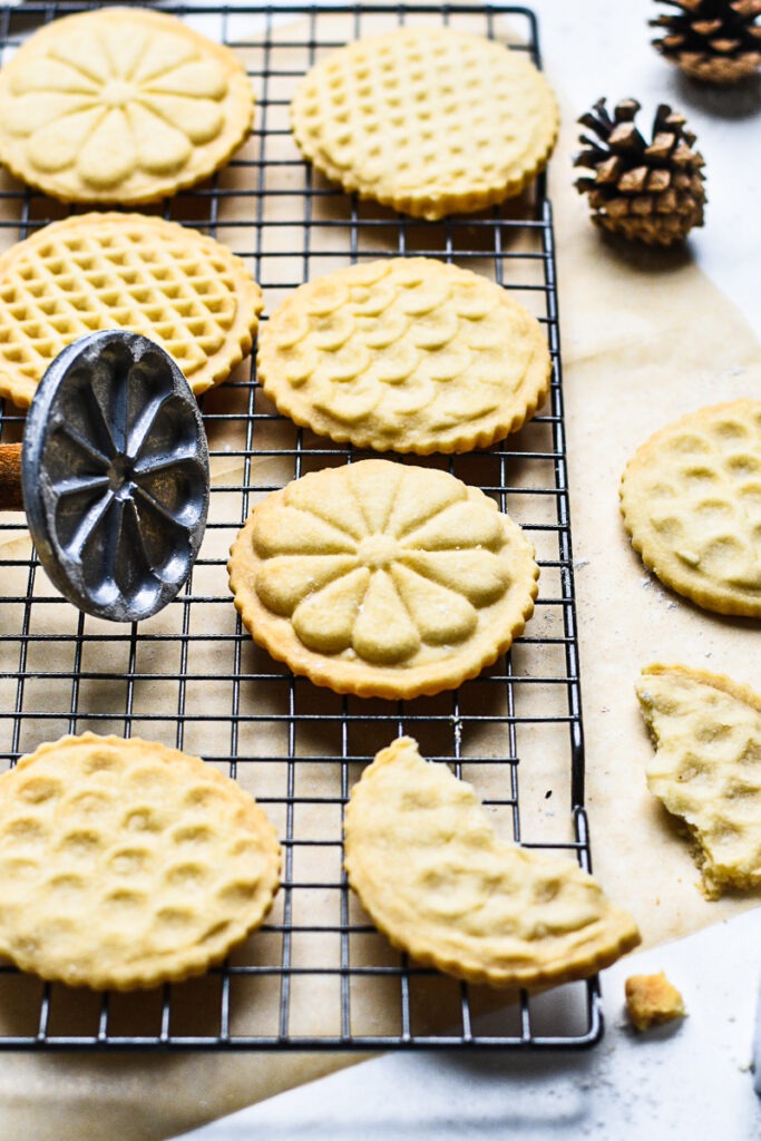 Stamped Shortbread Cookies