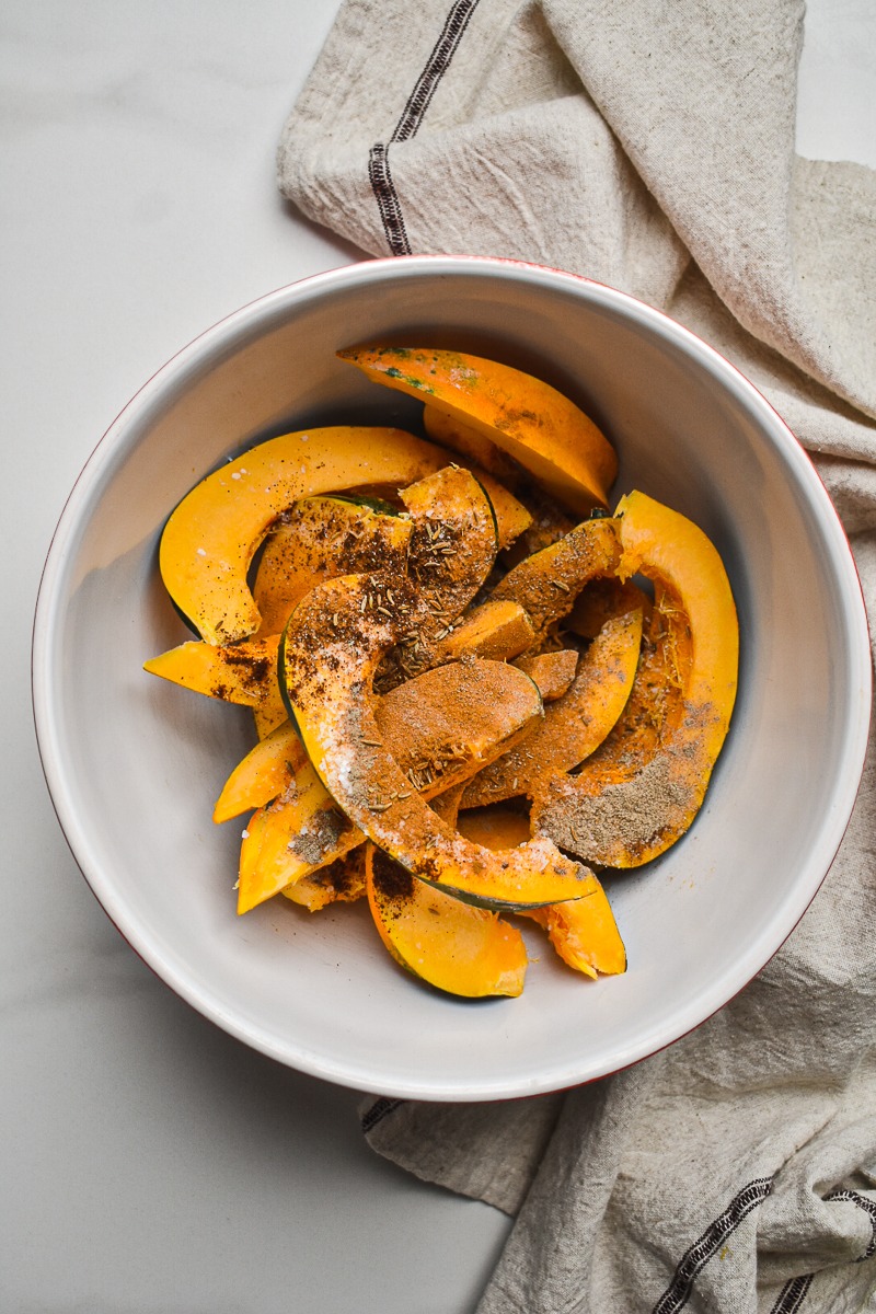 Roasted Acorn Squash and Burrata Salad