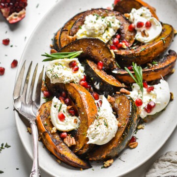 Roasted Acorn Squash and Burrata Salad
