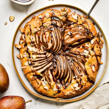Pear Chocolate Galette
