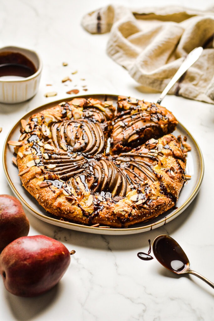 Pear Chocolate Galette