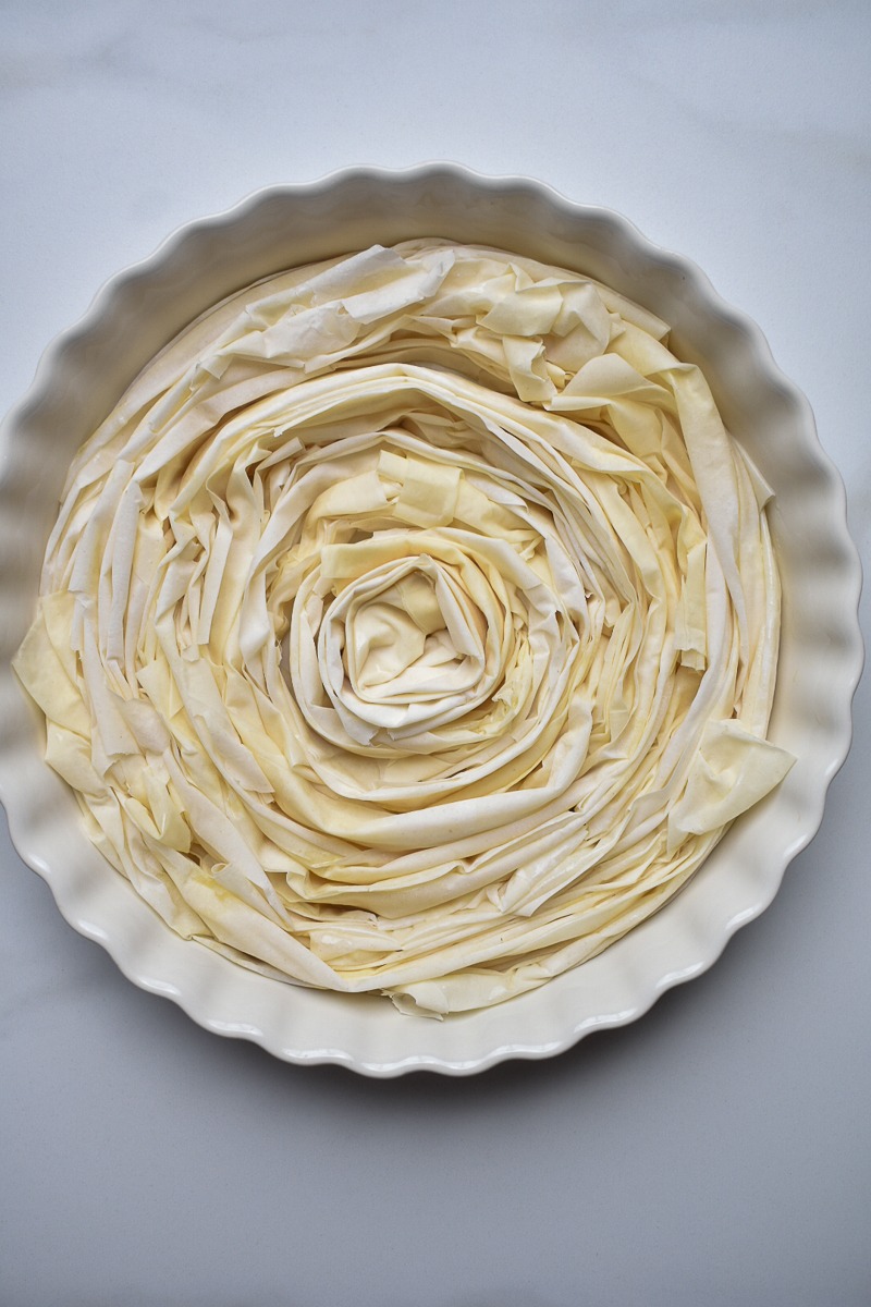 Ruffled Milk Pie