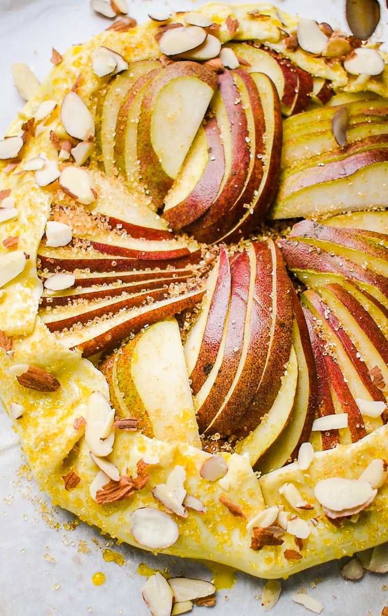 Chocolate Pear Galette