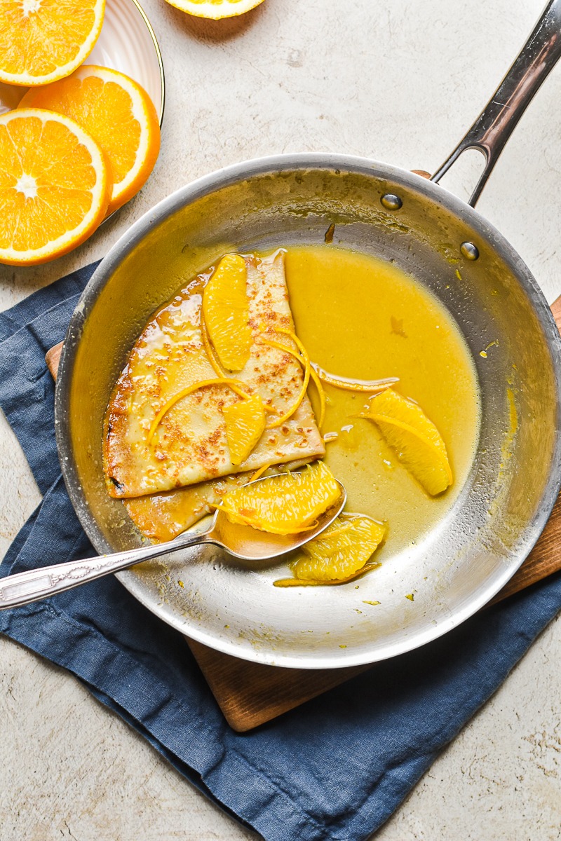 Classic Crepes Suzette