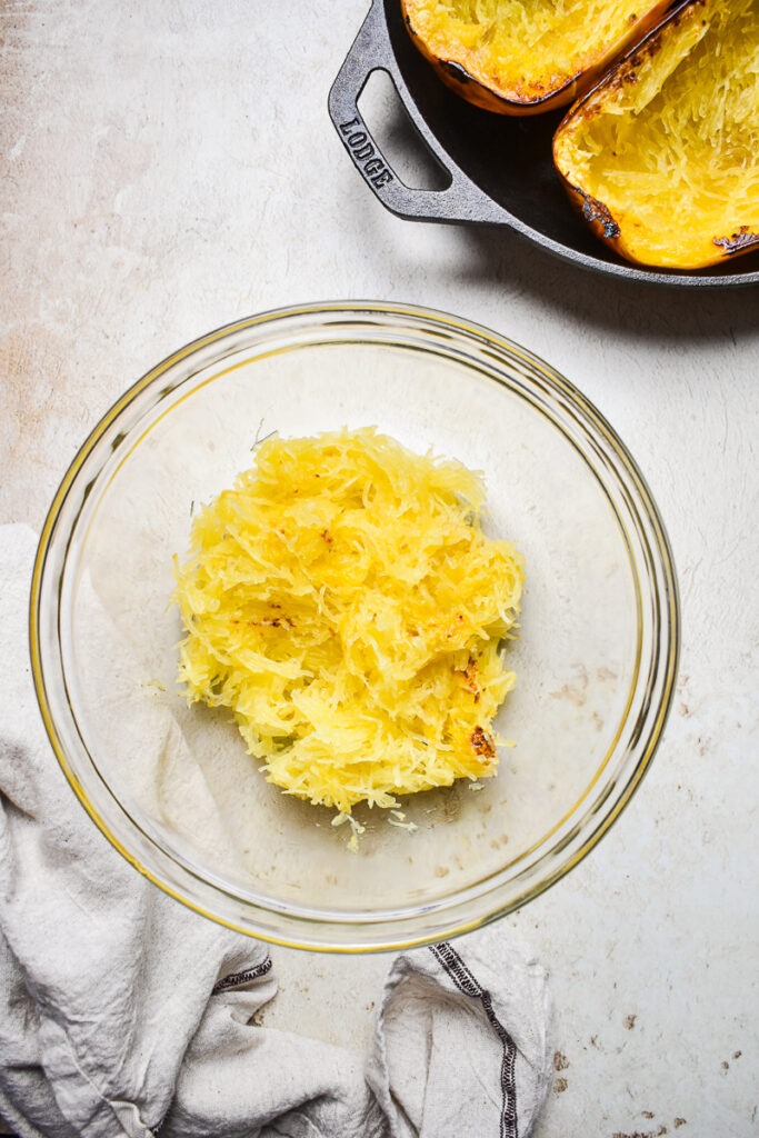 Cheesy Baked Spaghetti Squash