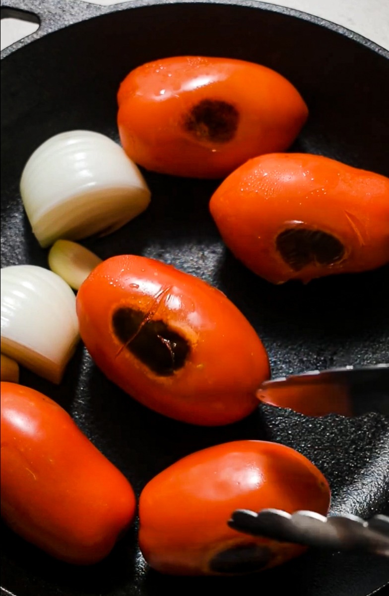 Charred Tomatoes