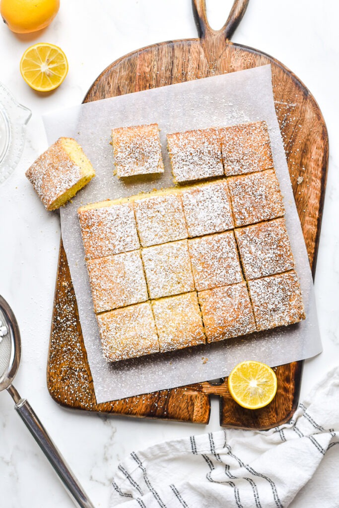 Everyday Lemon Poppyseed Cake