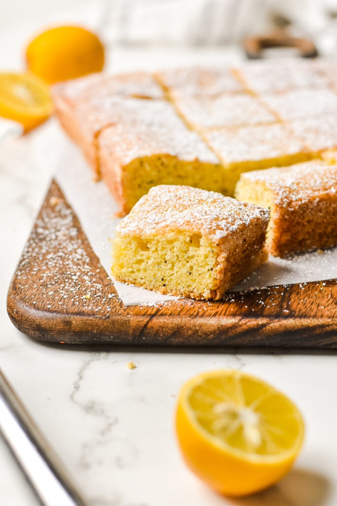 Everyday Lemon Poppy Seed Cake