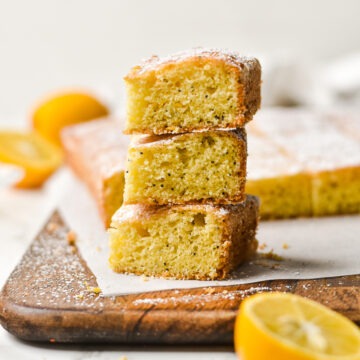 Everyday Lemon Poppy Seed Cake