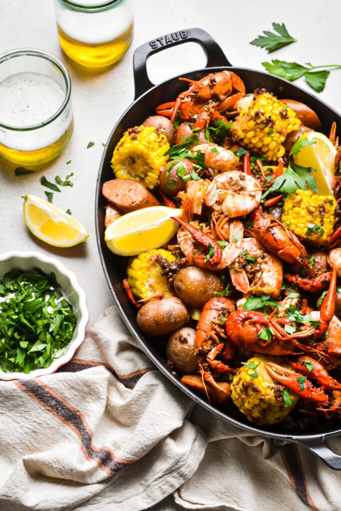 Homemade Crawfish Boil