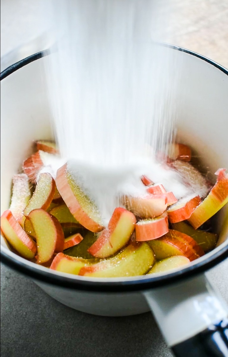 Rhubarb Ginger Gin and Tonics