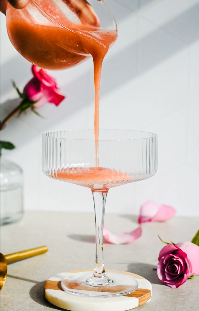 Rhubarb Ginger Simple Syrup