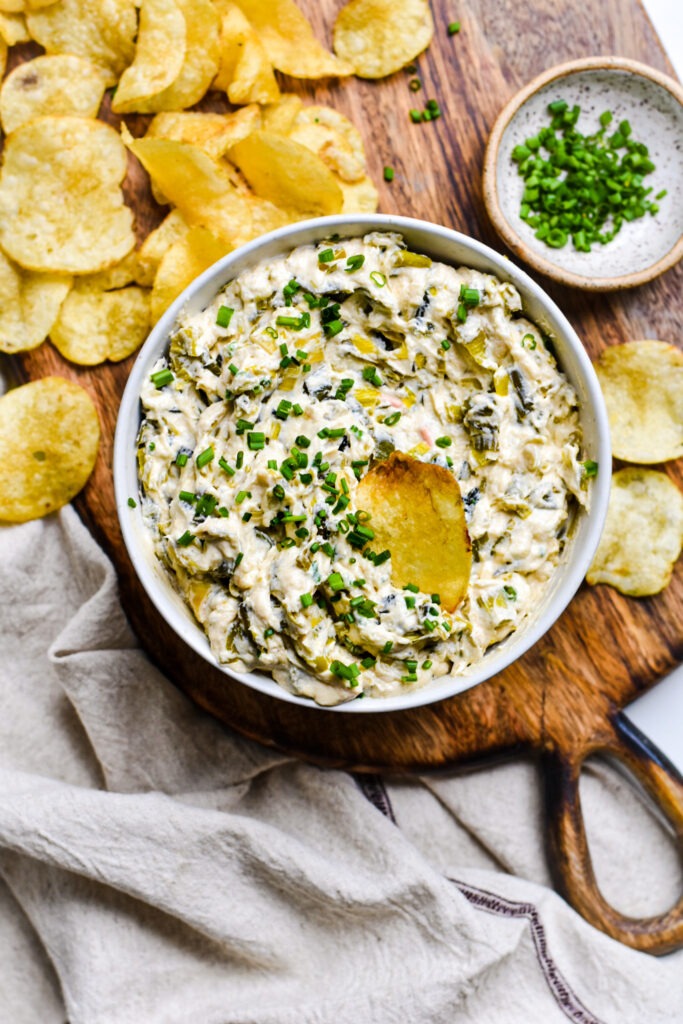 Creamy Leek Dip
