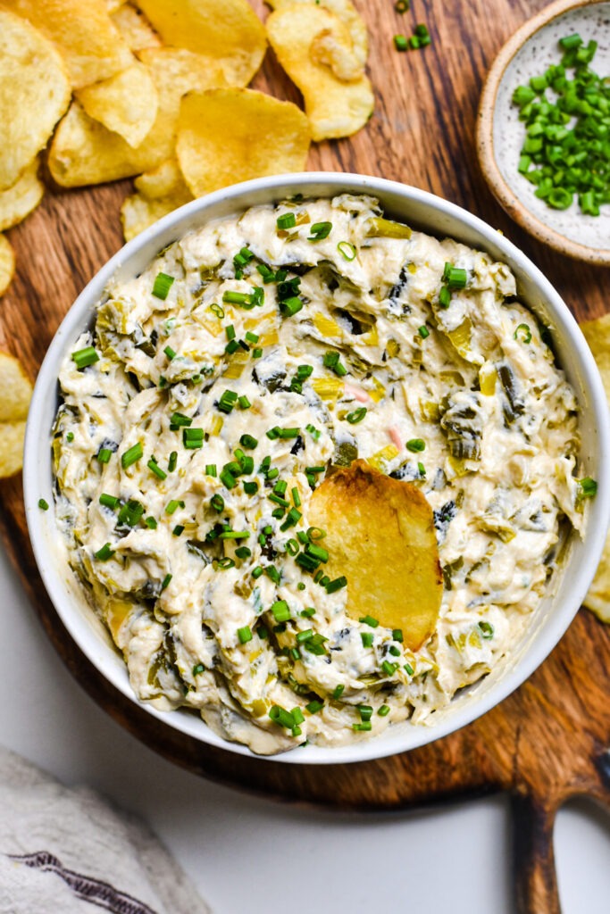 Creamy Leek Miso Dip