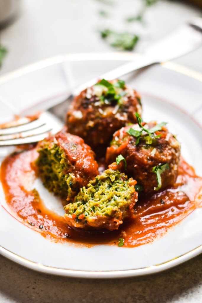 Sausage Spinach Meatballs