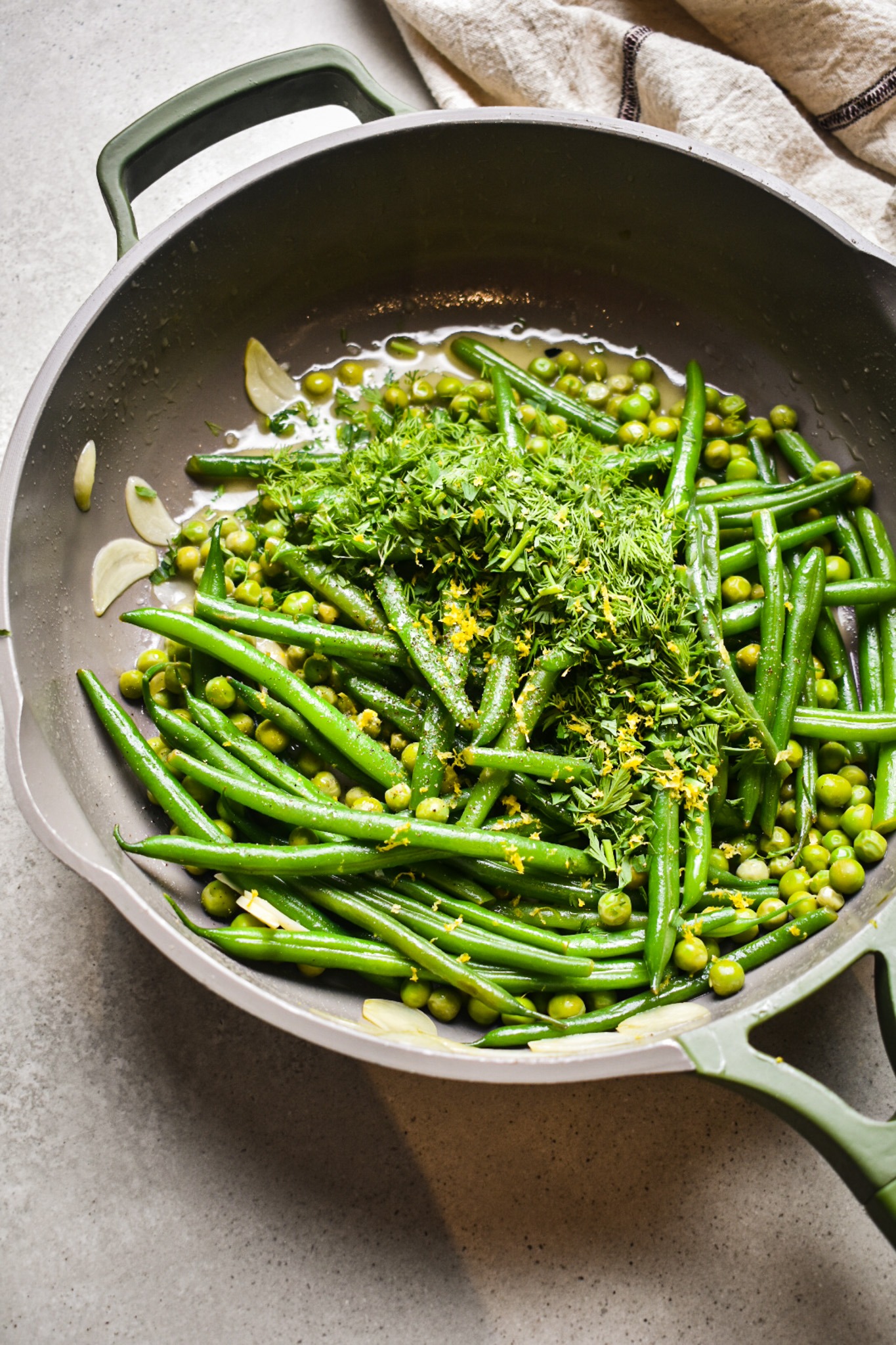 Green Beans and Peas