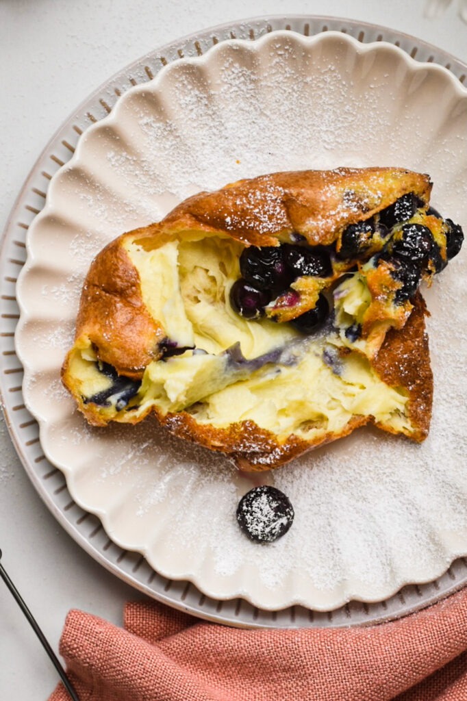 Blueberry Popovers