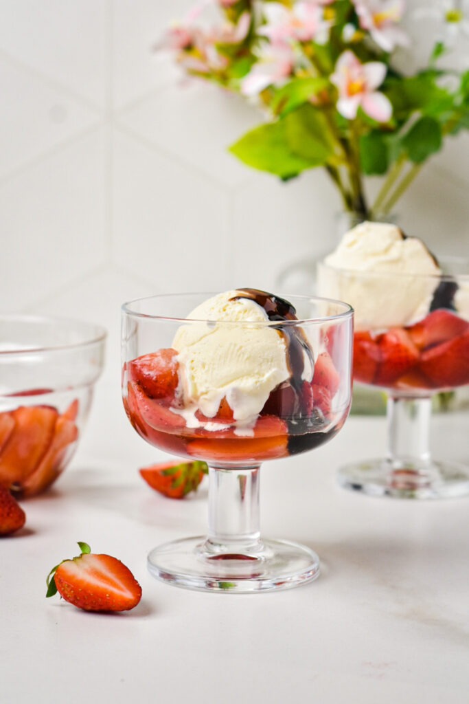 Balsamic Marinated Strawberries