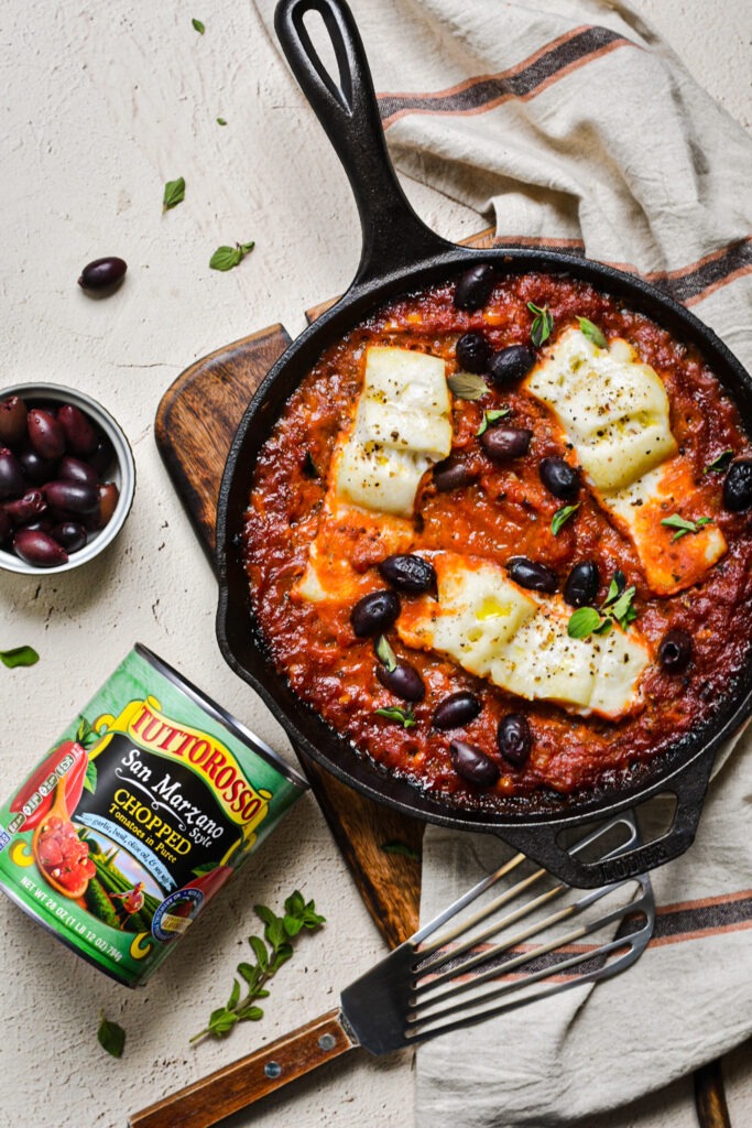 Baked Fish in Tomato Sauce