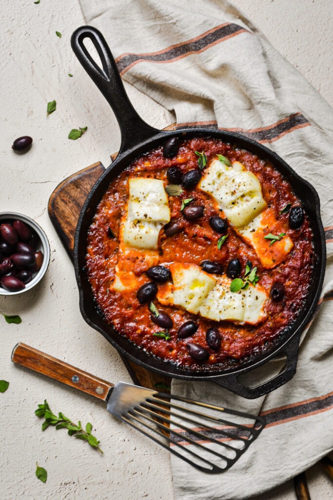 Baked Fish in Tomato Sauce
