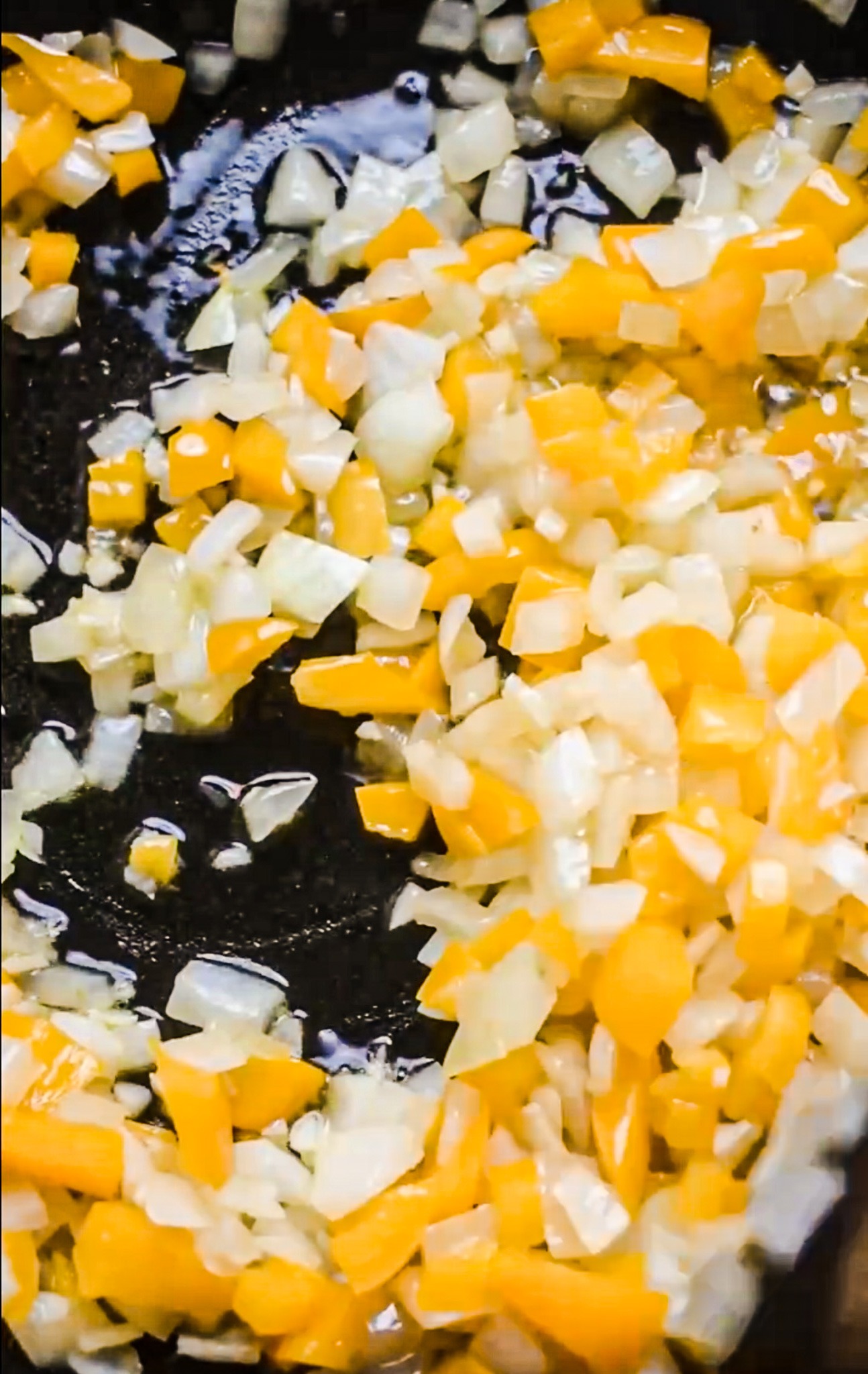 Sauteed onions and peppers