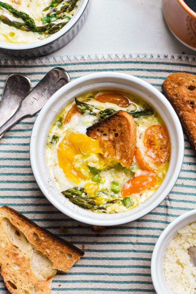 Spring Oeufs en Cocotte
