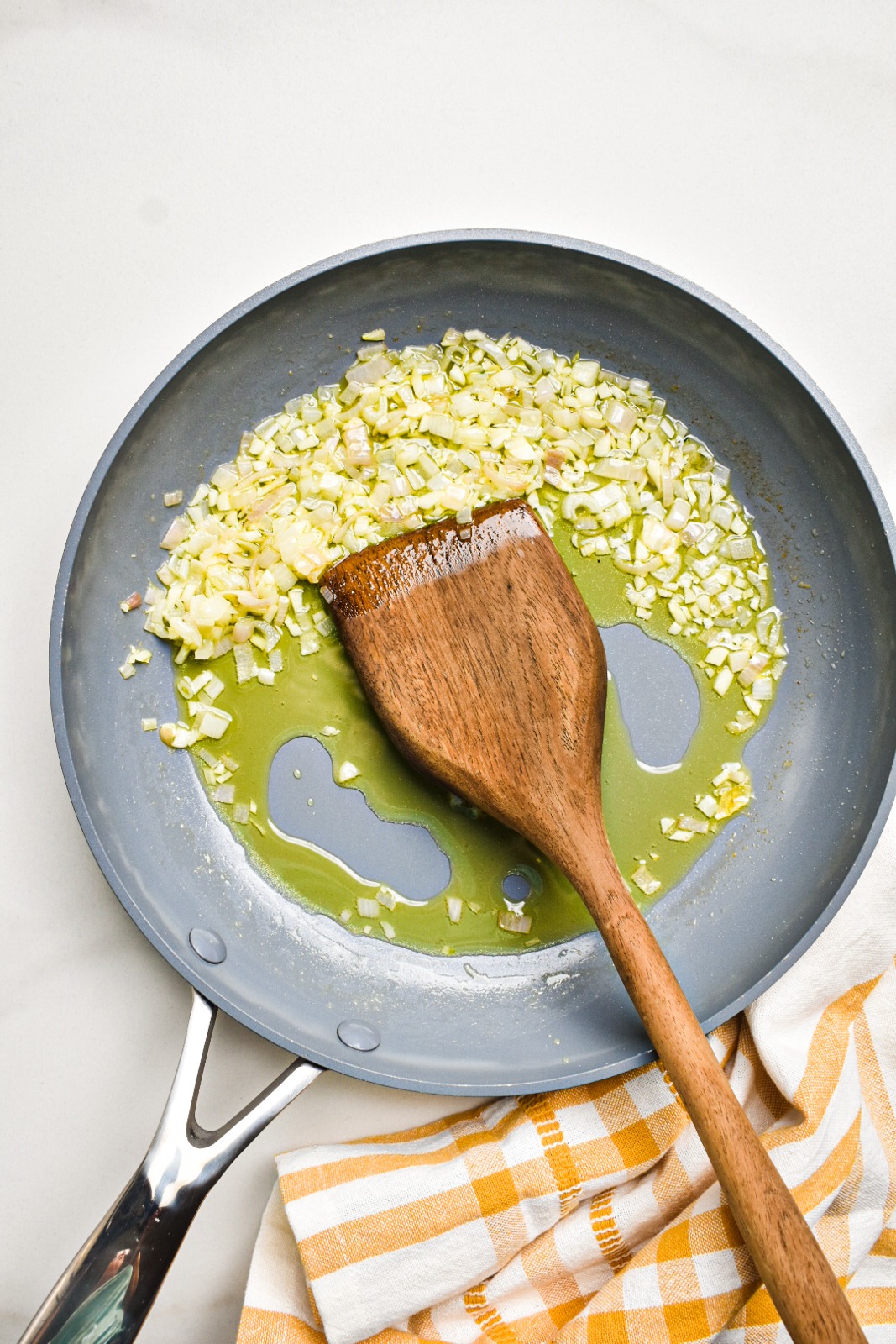 Sauteed garlic and shallots