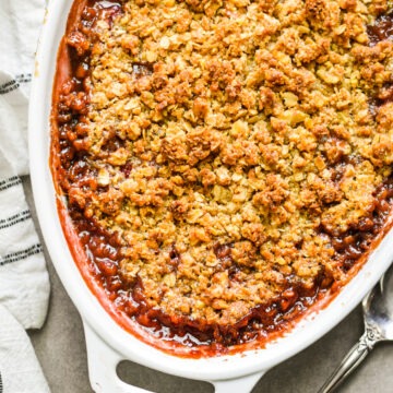 Strawberry Rhubarb Crisp