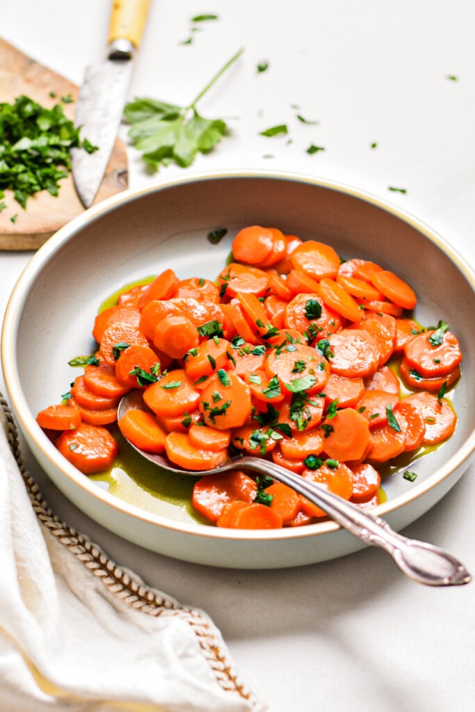 Orange Glazed Vichy Carrots -1